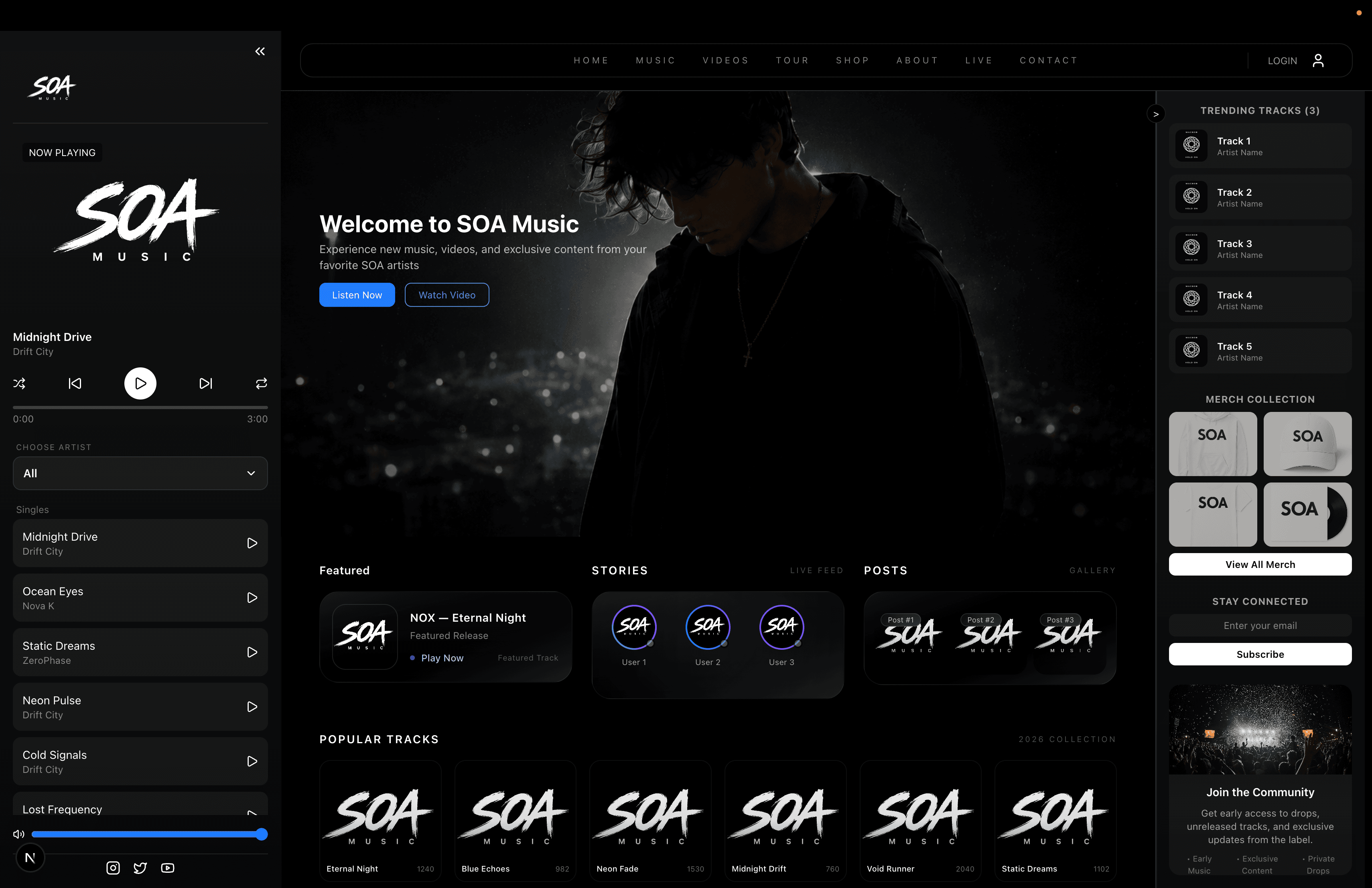 SOA Music